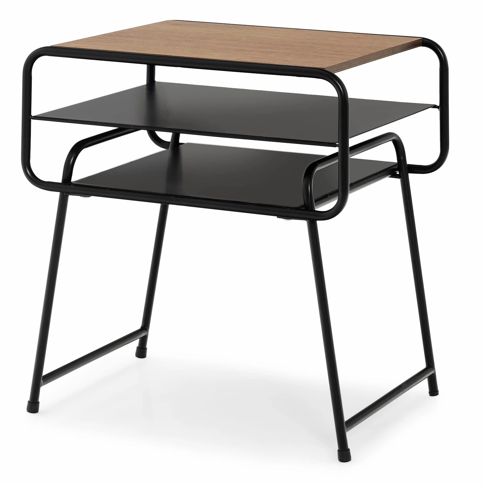 Giantex 3-Tier Side End Table with Shelf