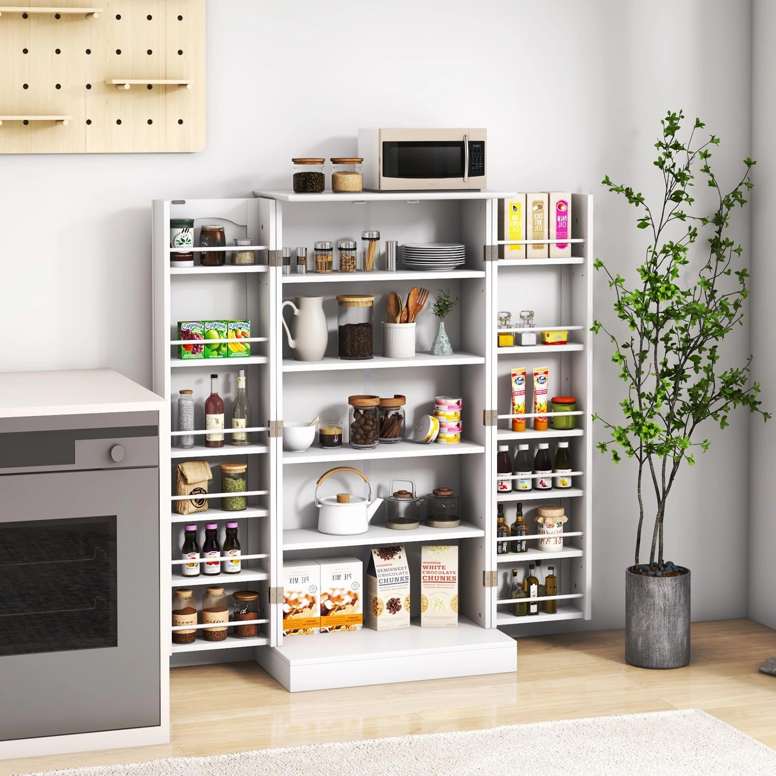 Giantex 47.5 Kitchen Storage Cabinet
