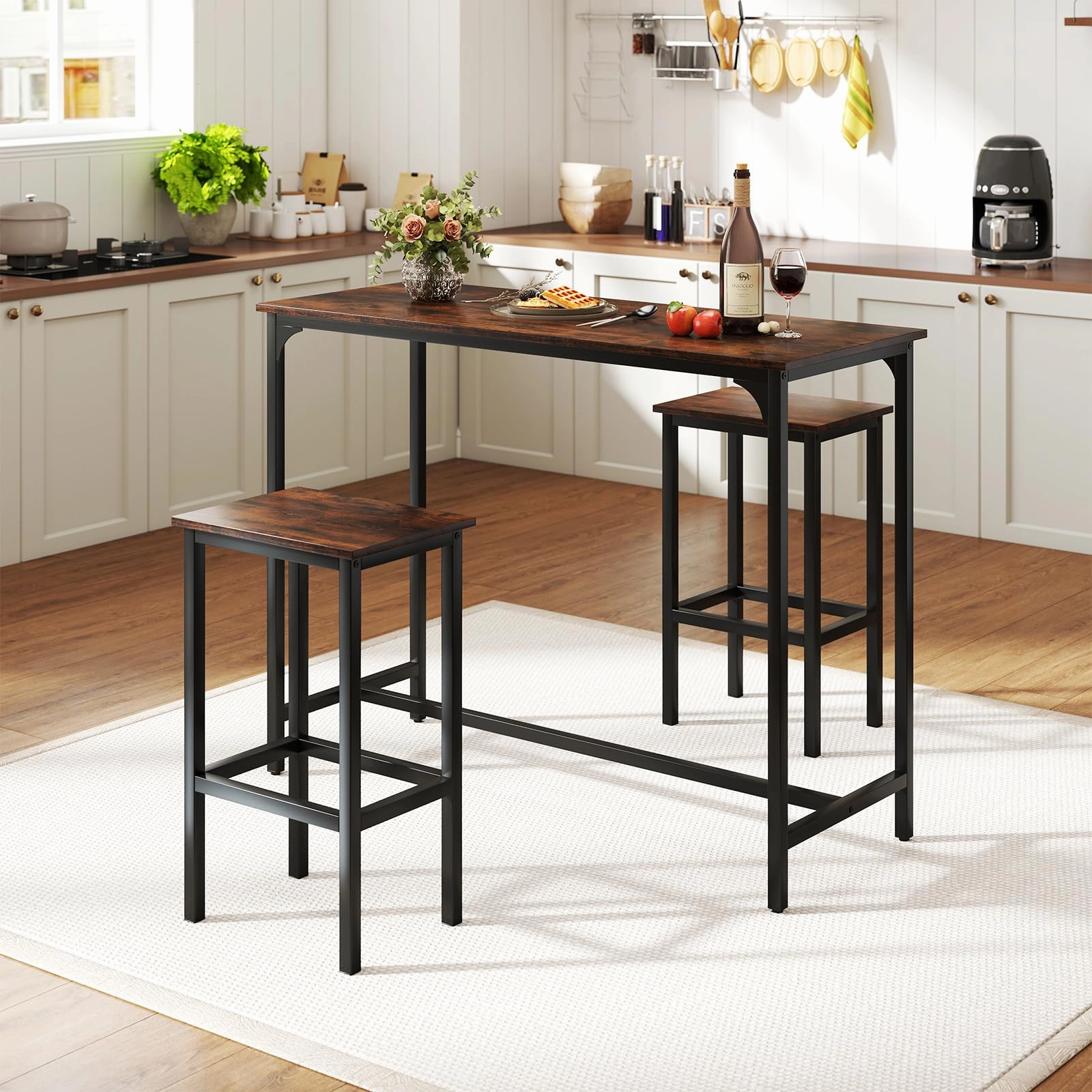 Giantex 47.5" Dining Table Set
