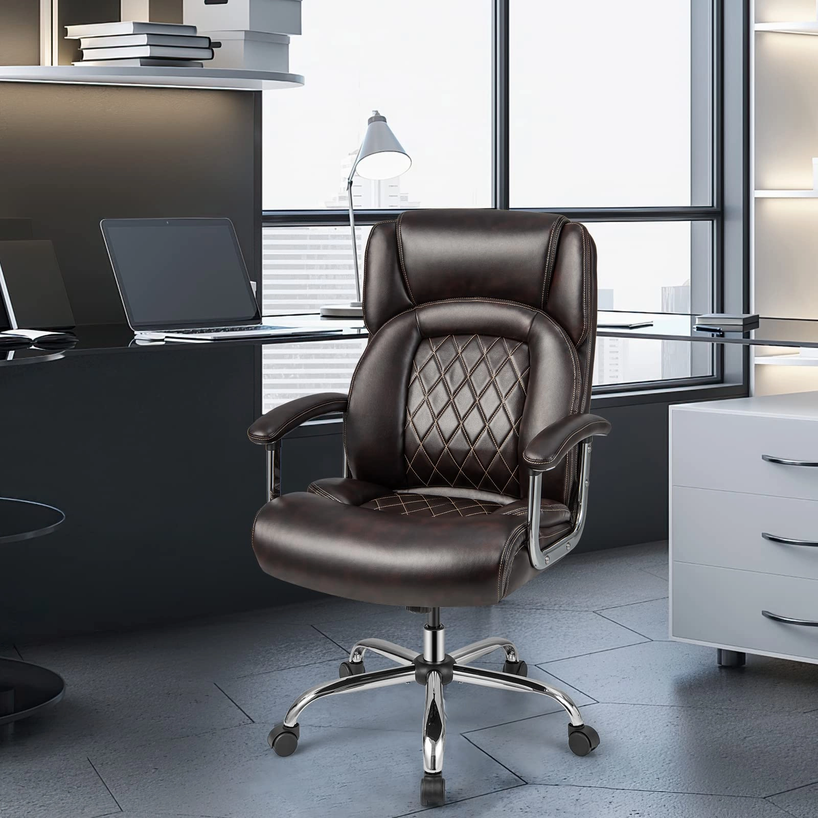 Giantex 500LBS Big and Tall Office Chair