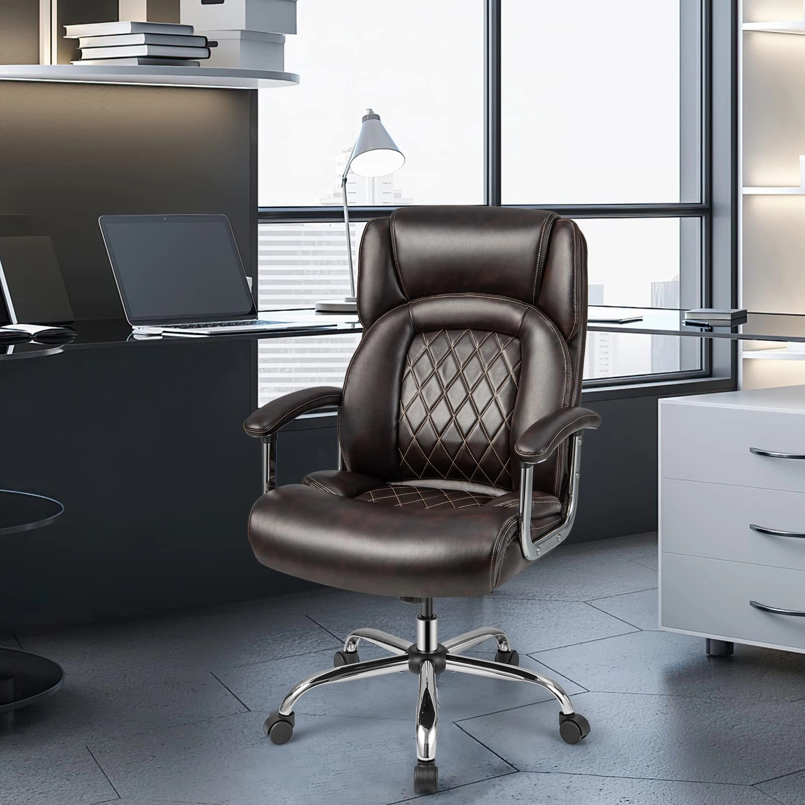 Giantex 500LBS Big and Tall Office Chair