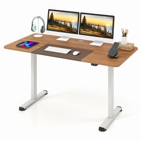 Giantex 55" x 28" Electric Standing Desk Adjustable Height patio decor, garden accessories