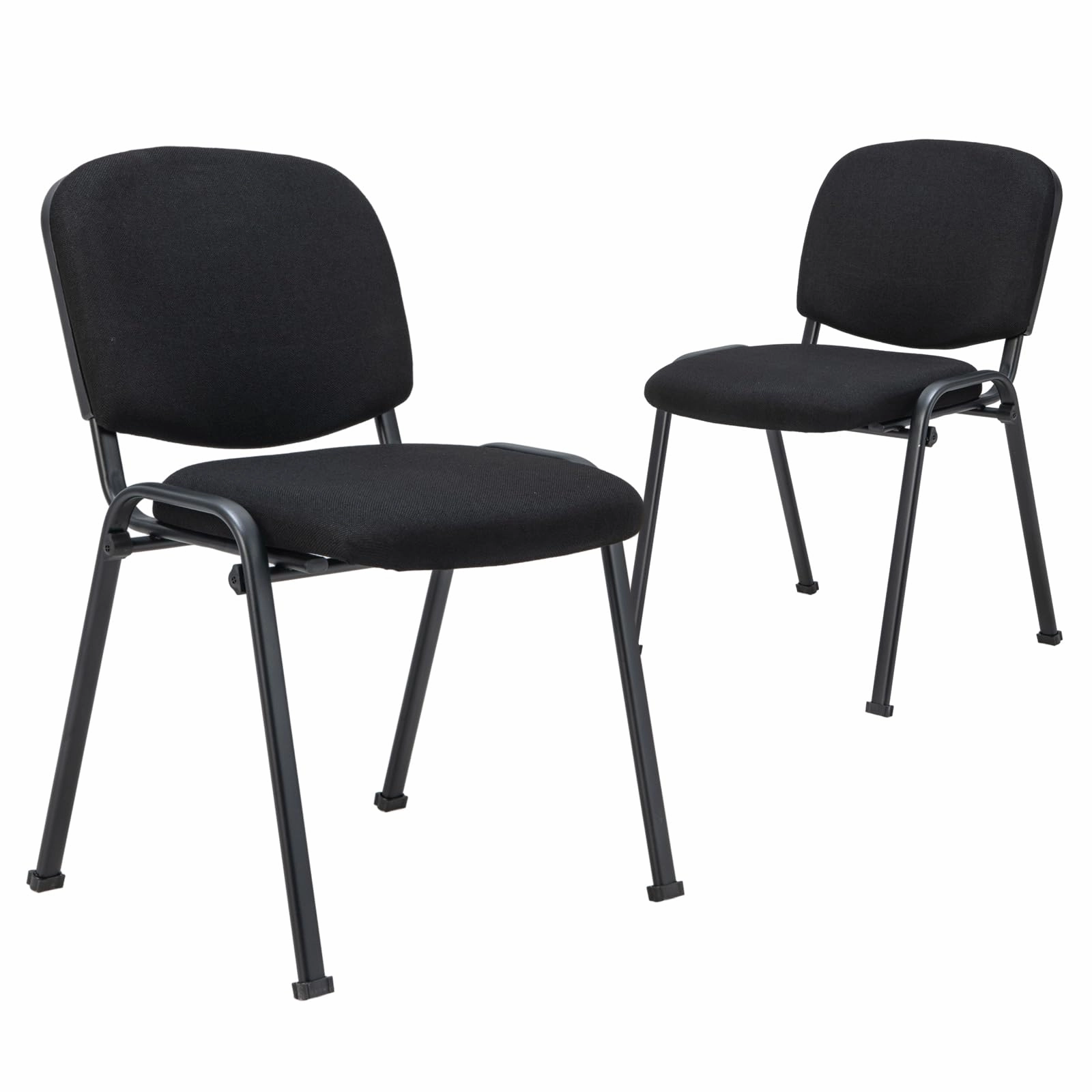 Giantex 5-Pack / 10-Pack Conference Chair Set - Stackable Guest Chair with Metal Frame