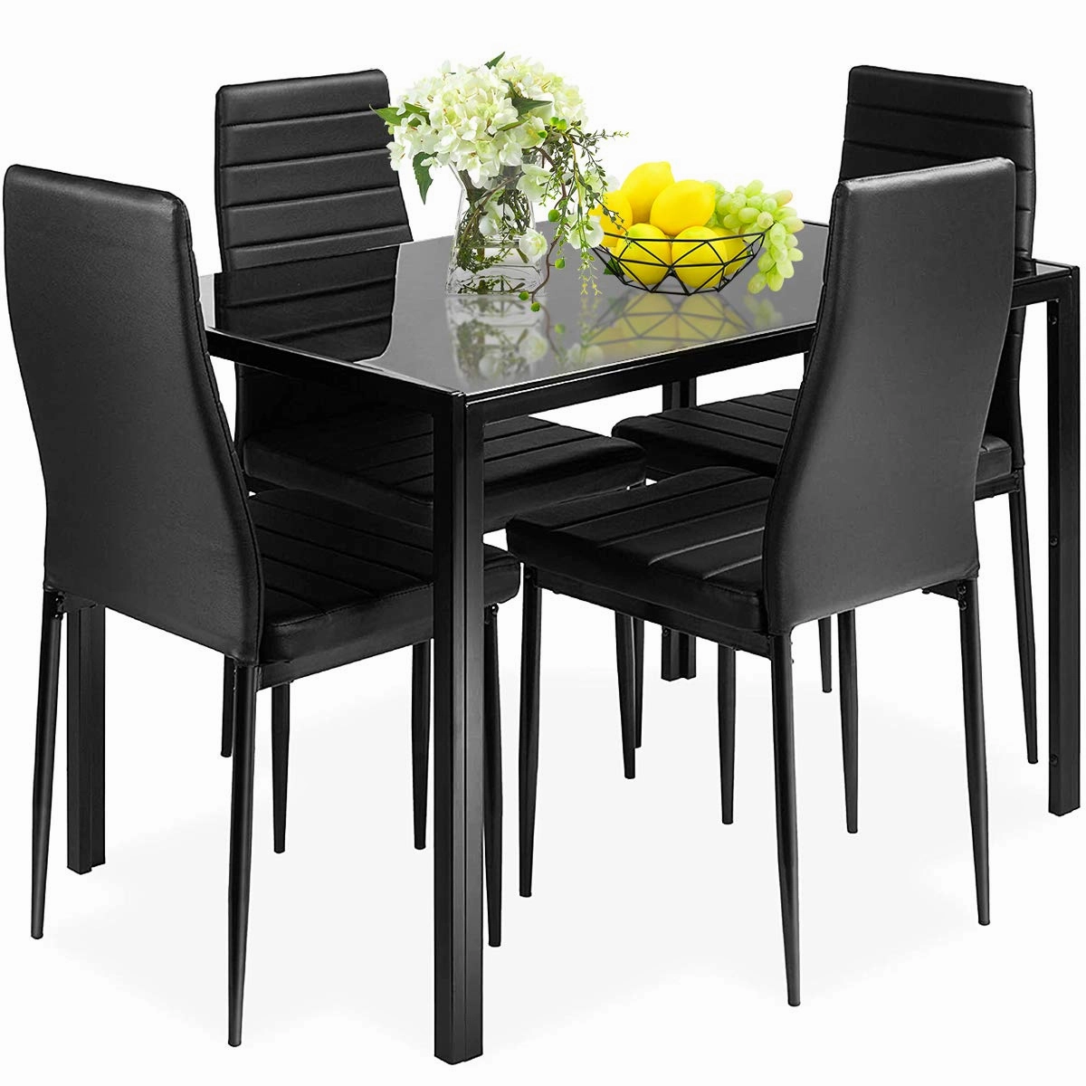 Giantex 5 Pcs Dining Table Set for 4 kitchen towel, placemats