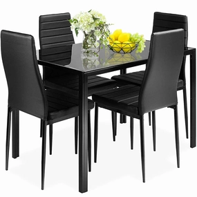 Giantex 5 Pcs Dining Table Set for 4 kitchen towel, placemats