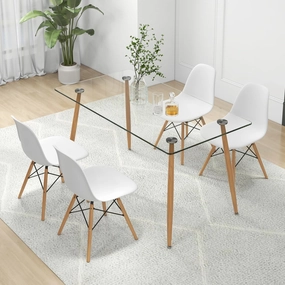 Giantex 5-Piece Dining Table Set kitchen towel, placemats