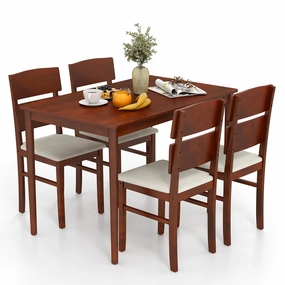 Giantex 5-Piece Dining Table Set for 4 kitchen towel, placemats