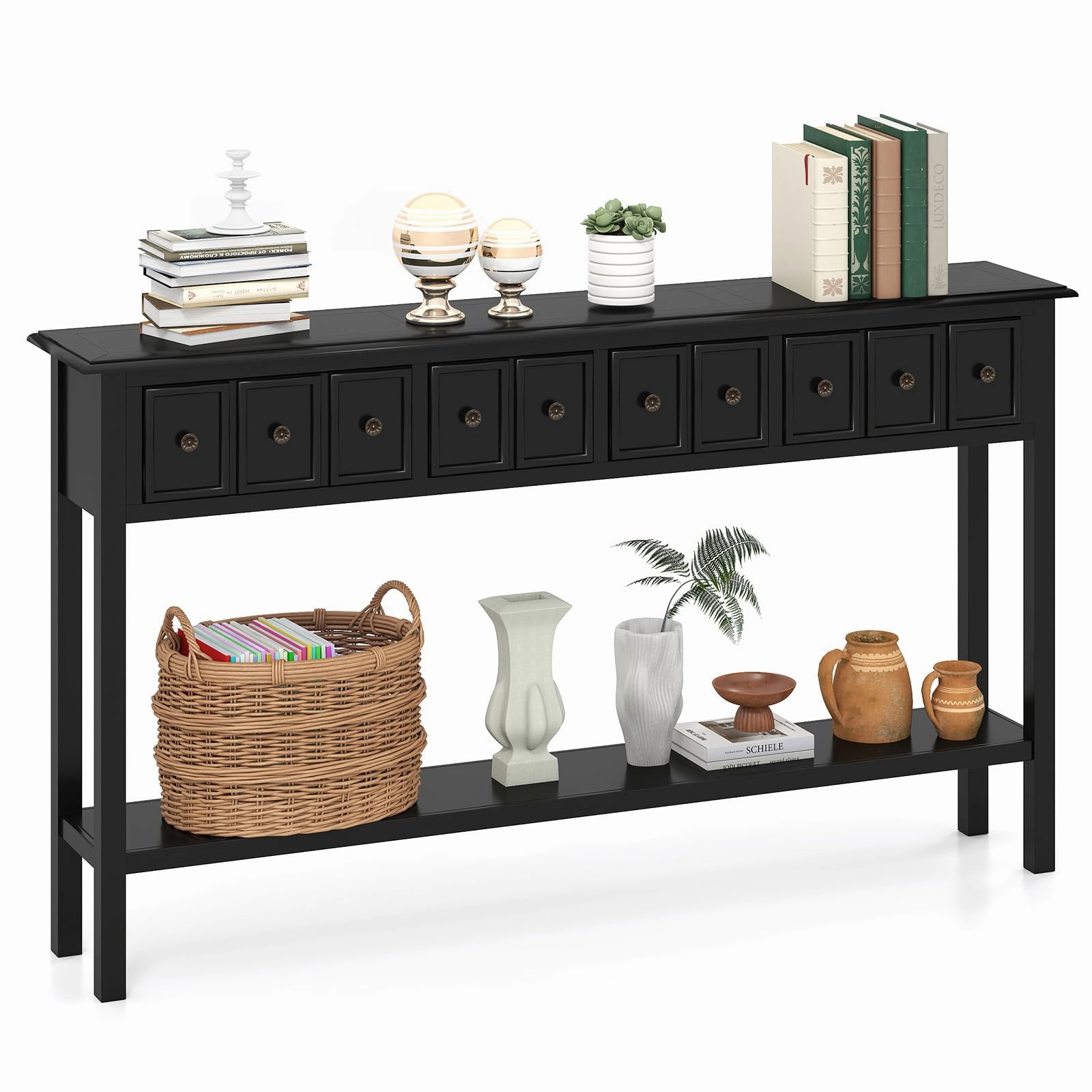 Giantex 60" Entryway Table Long Narrow Console Table