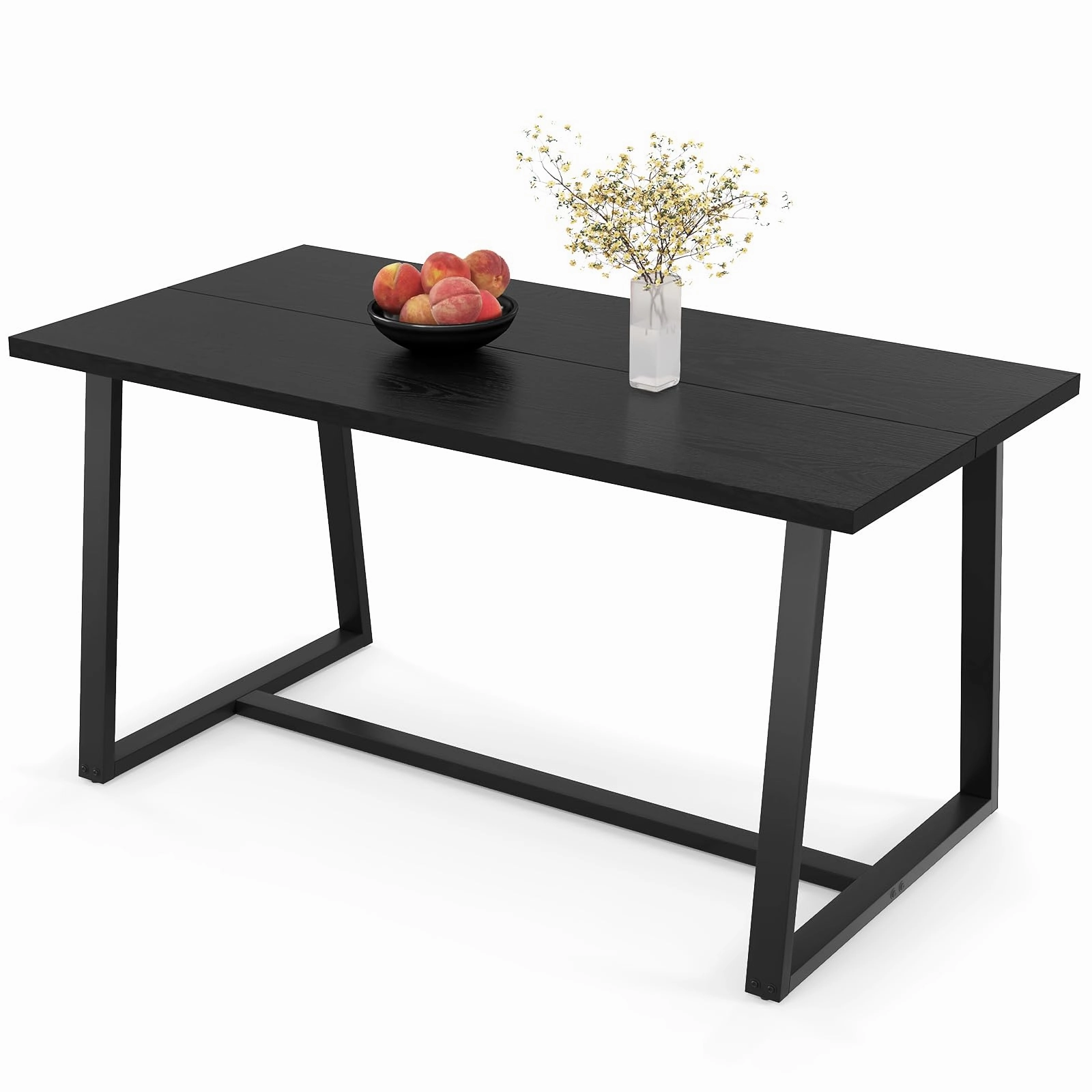Giantex 63" Large Dining Table for 4-6