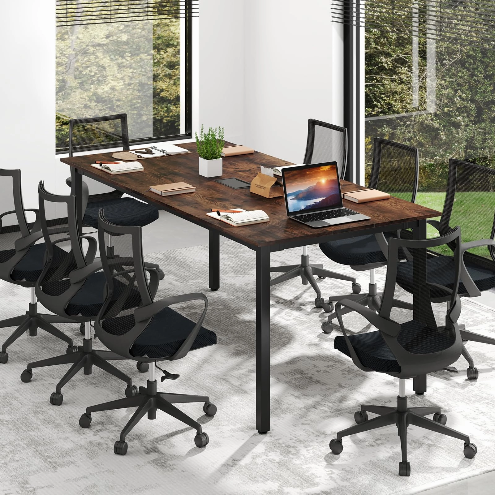Giantex 6 FT Conference Table for 8-10 People