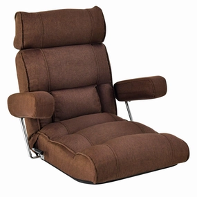 Giantex Adjustable Folding Sofa Chair - Lazy Floor Chair with Infinitely Adjustable Backrest hallway runner, rug runner