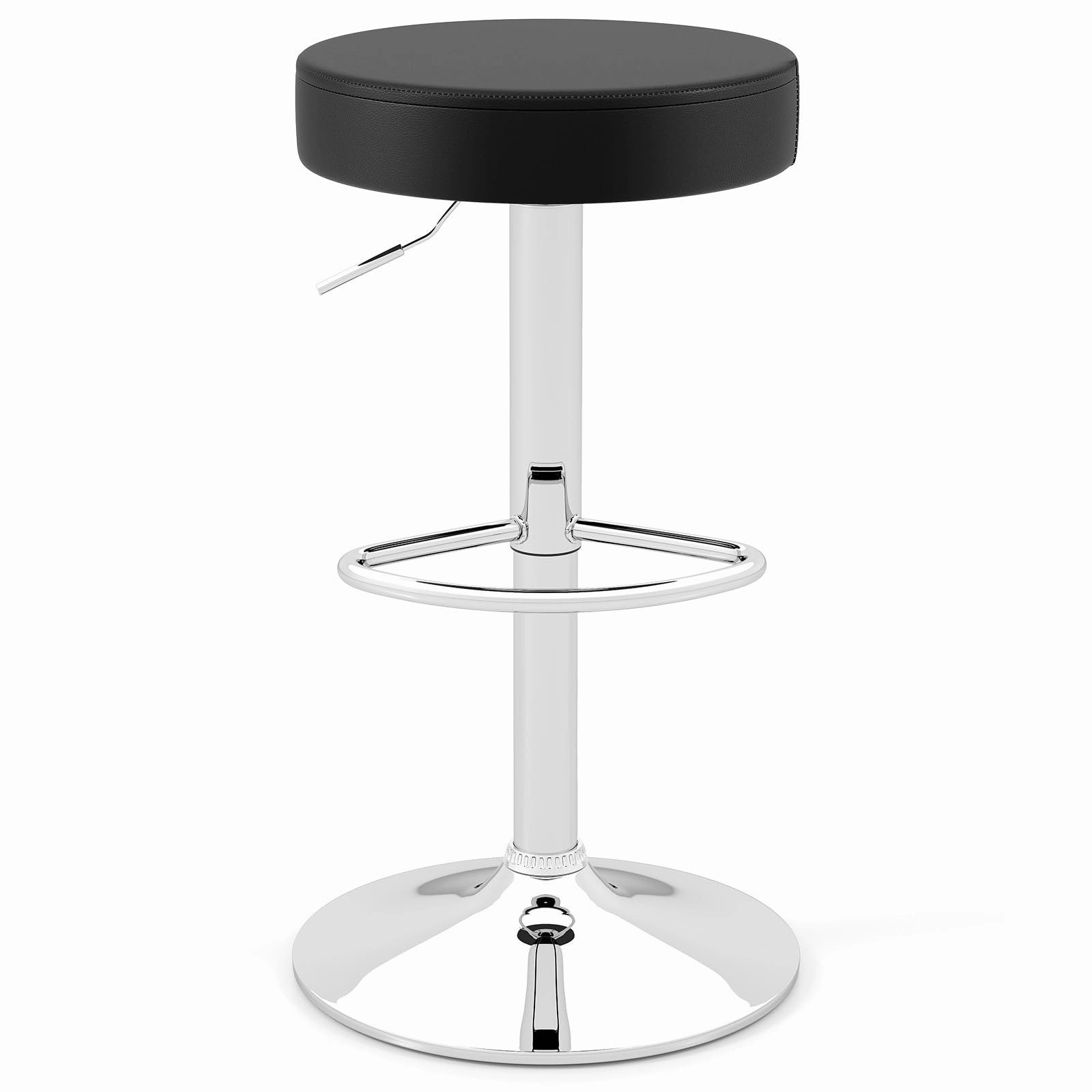 Giantex Adjustable Height PU Leather Bar Chair with Swivel Padded Seat kitchen towel, placemats