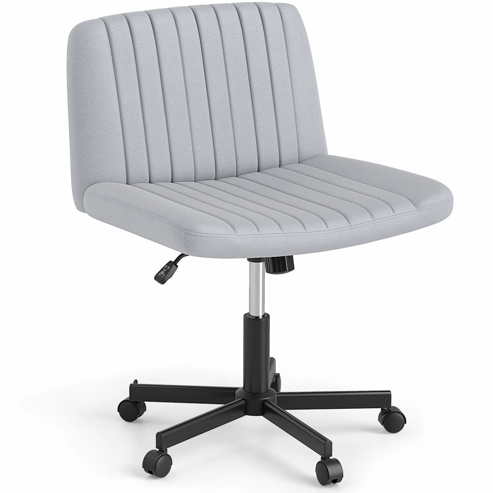 Giantex Armless Cross Legged Office Chair for Home