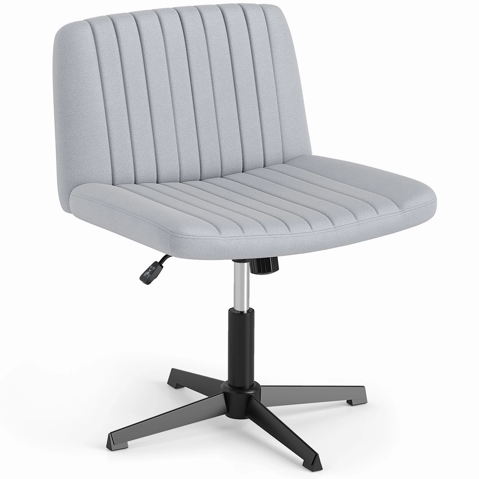 Giantex Armless Cross Legged Office Chair for Home