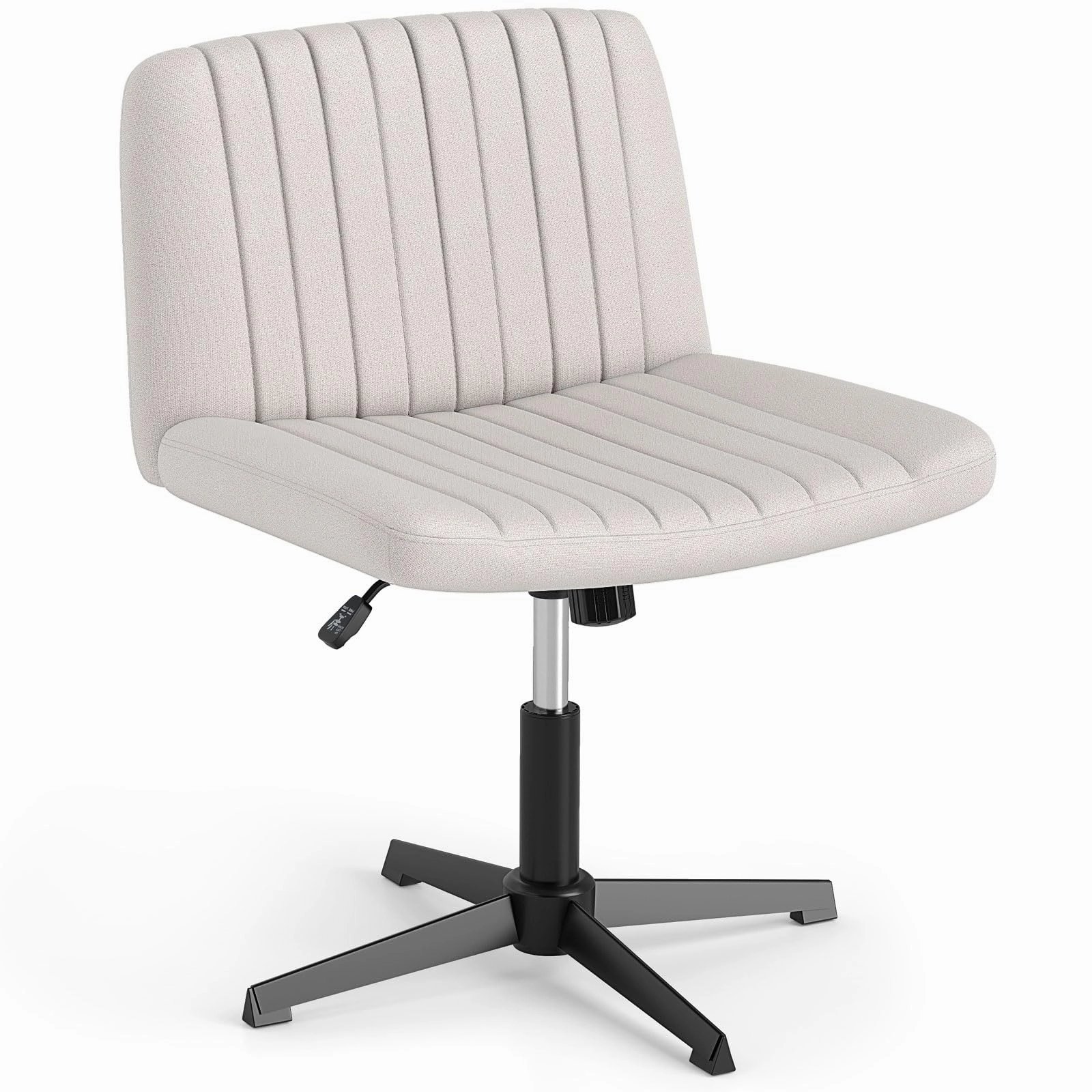 Giantex Armless Cross Legged Office Chair for Home