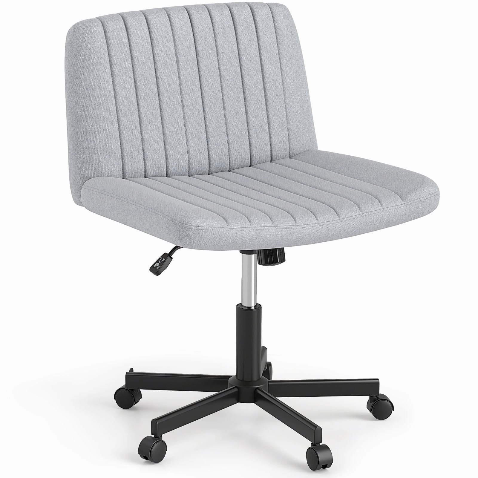 Giantex Armless Cross Legged Office Chair for Home