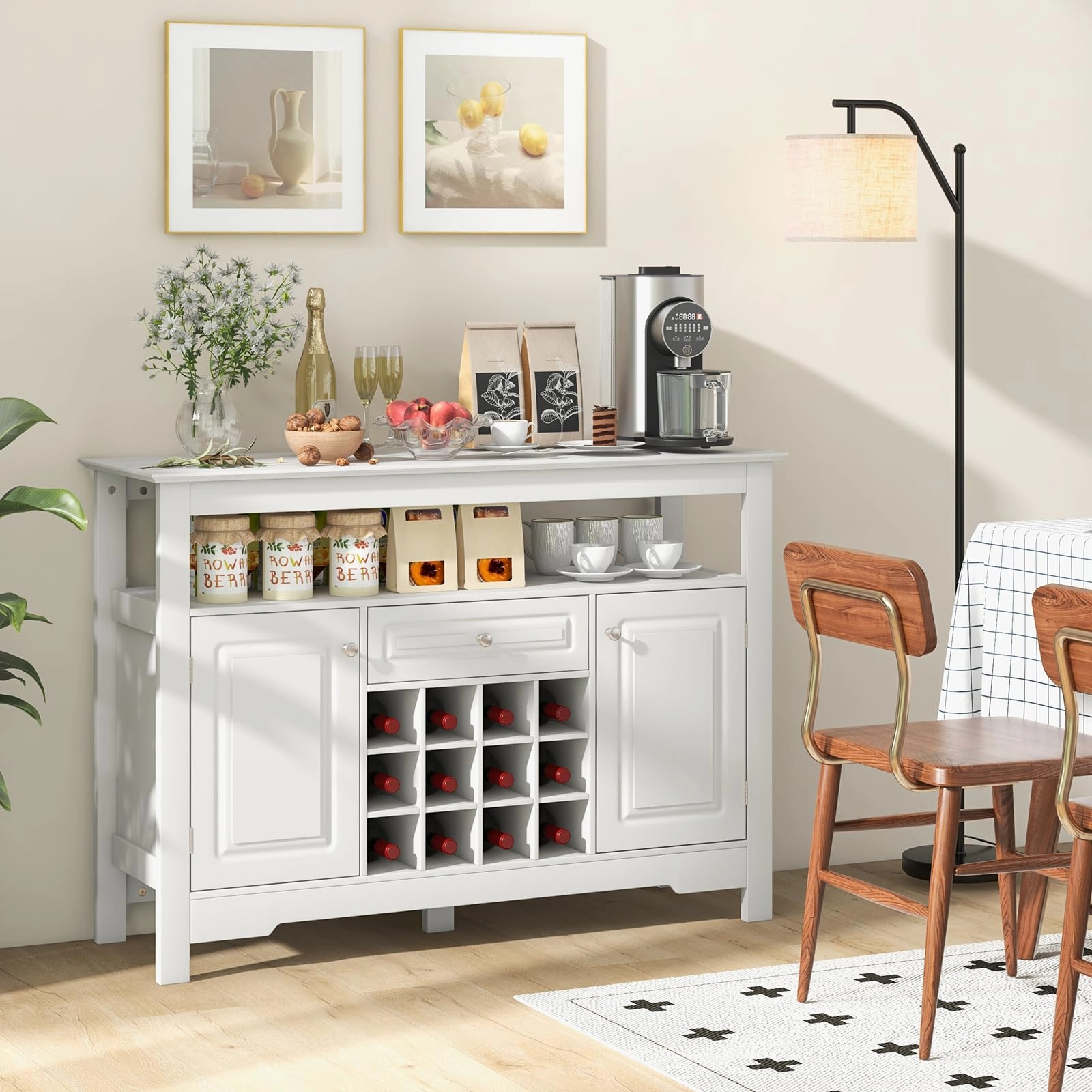 Giantex Bar Cabinet with Storage