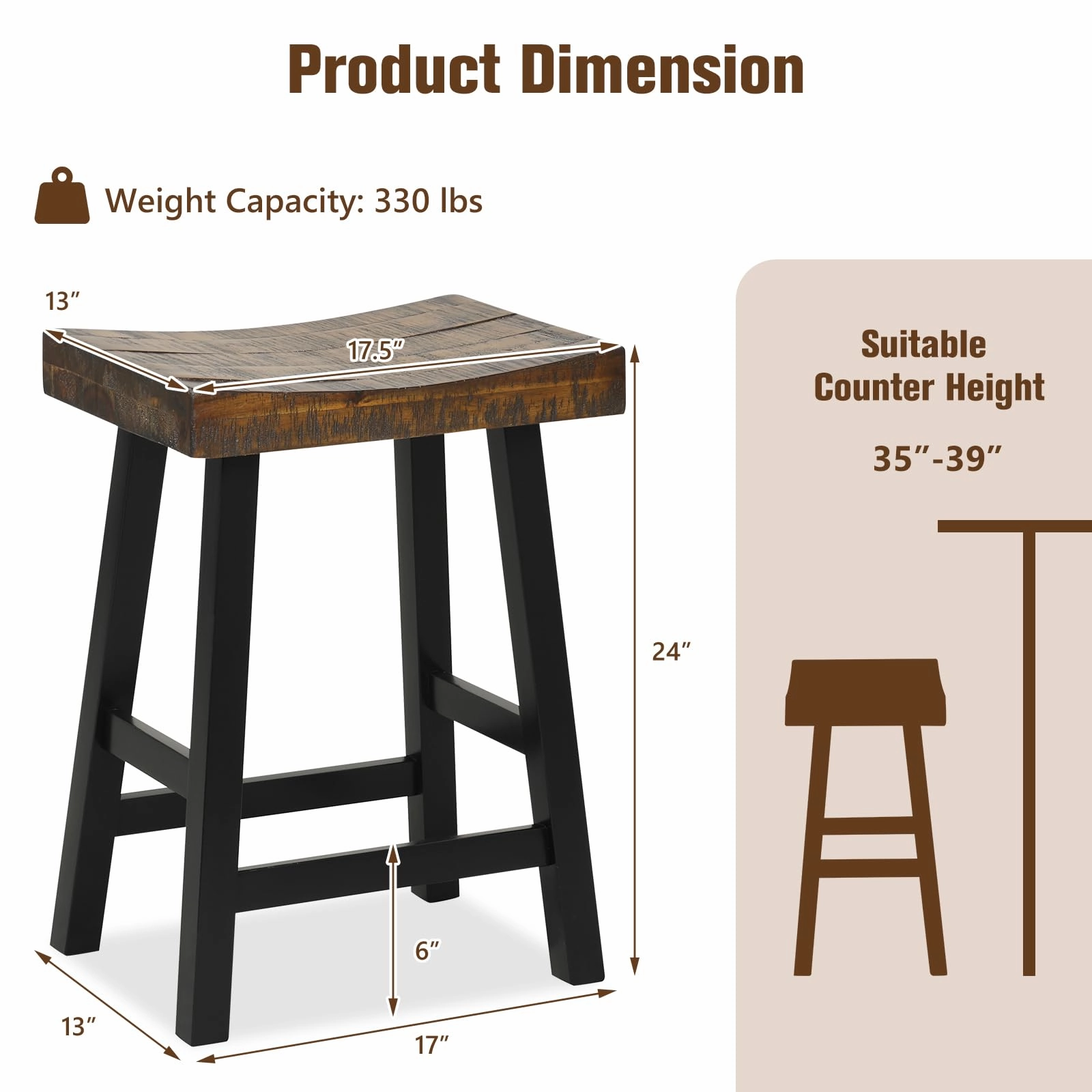 Giantex Bar Stools Set