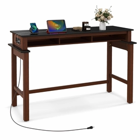 Giantex Bar Table, Counter Height Table throw pillow, fuzzy blanket