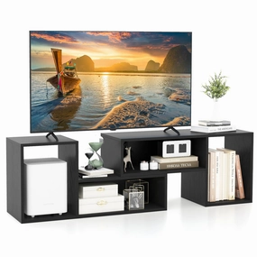 Giantex Bookshelf TV Stand for TVs up to 55" doormat, welcome mat