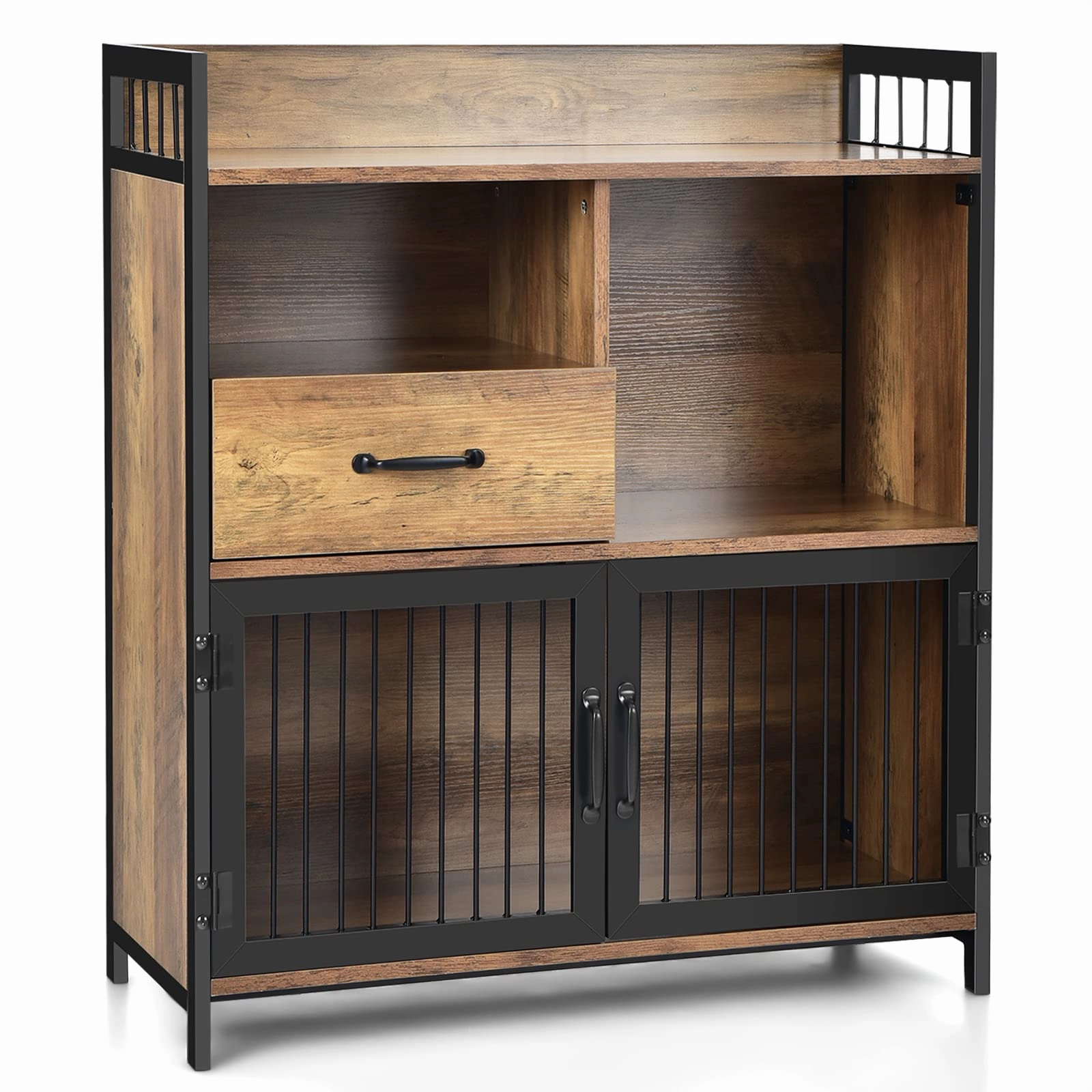 Giantex Buffet Cabinet with Storage, Kitchen Sideboard kitchen towel, placemats