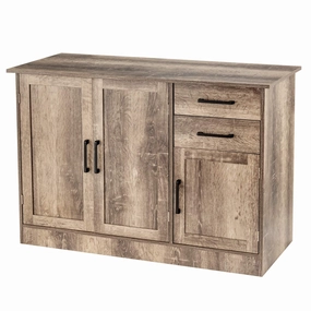 Giantex Buffet Server Sideboard Storage Cabinet Console Table Utensils Organizer kitchen towel, placemats