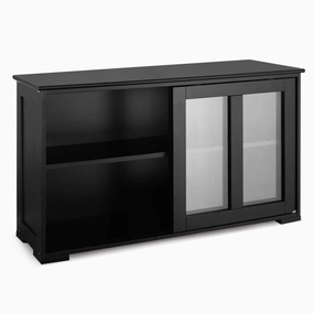Giantex Buffet Sideboard, Wood Credenza with Sliding Doors kitchen towel, placemats