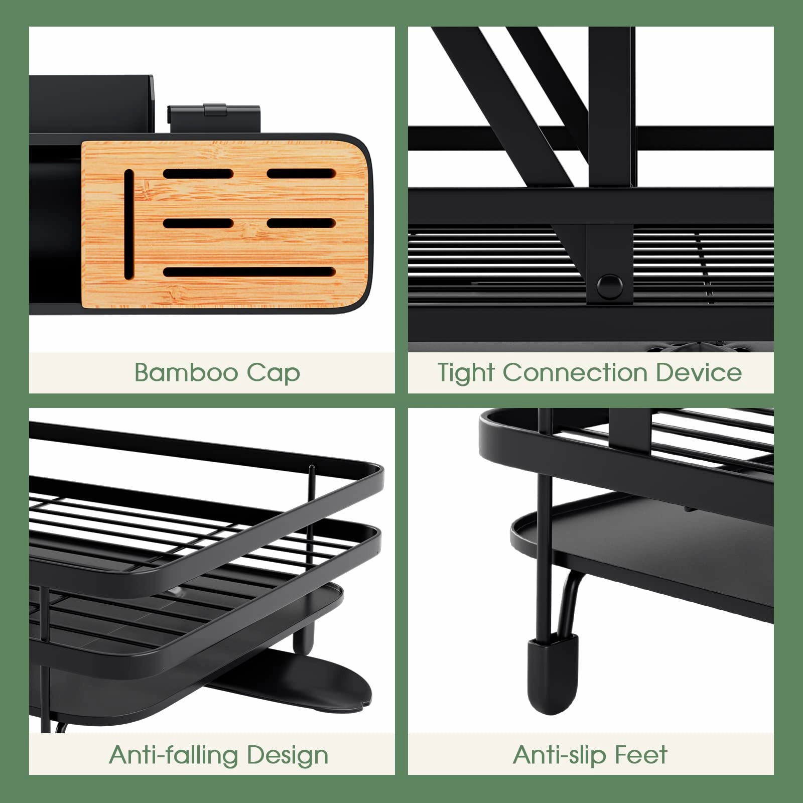 Giantex Collapsible Drying Rack & Drainboard Set