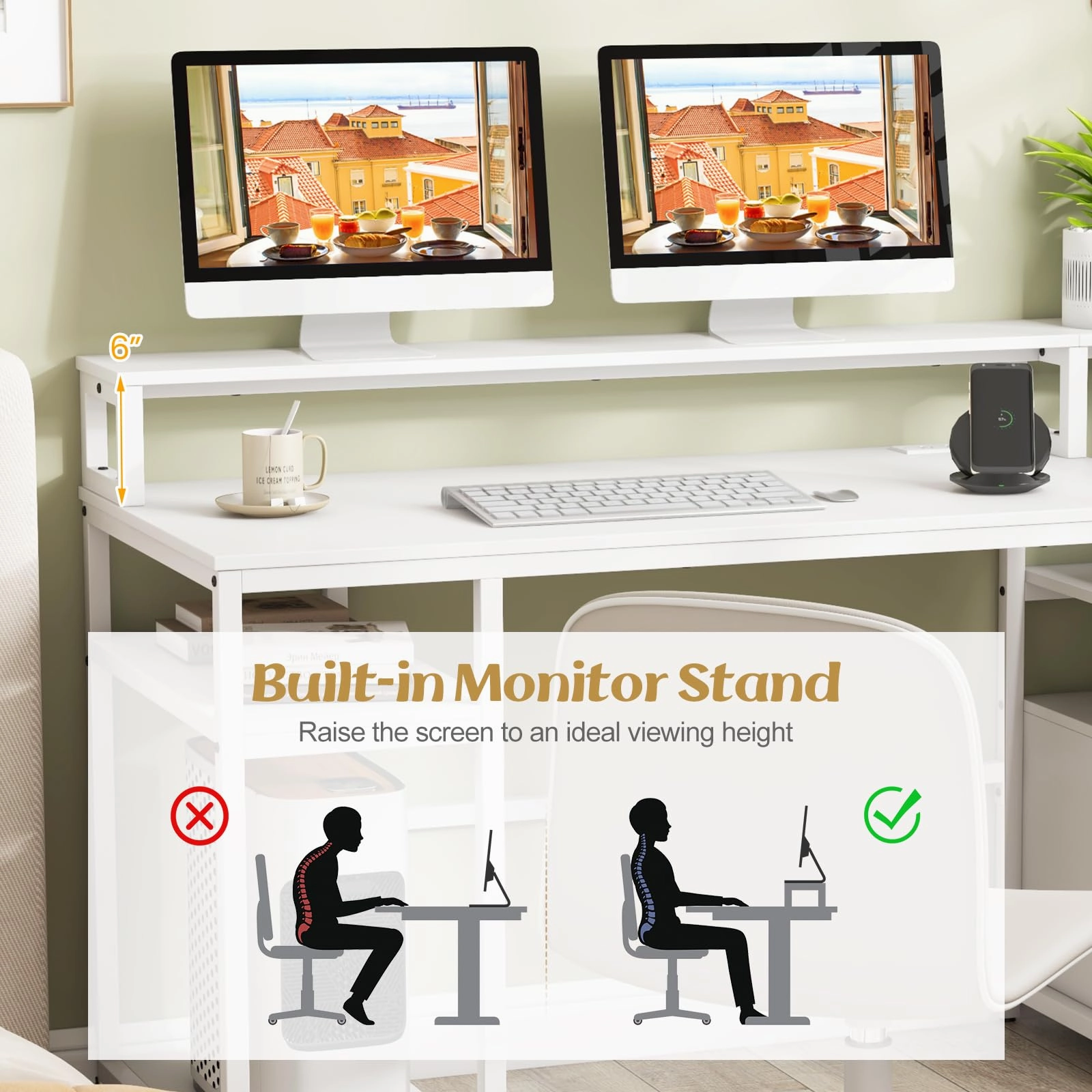 Giantex Computer Desk with Drawer
