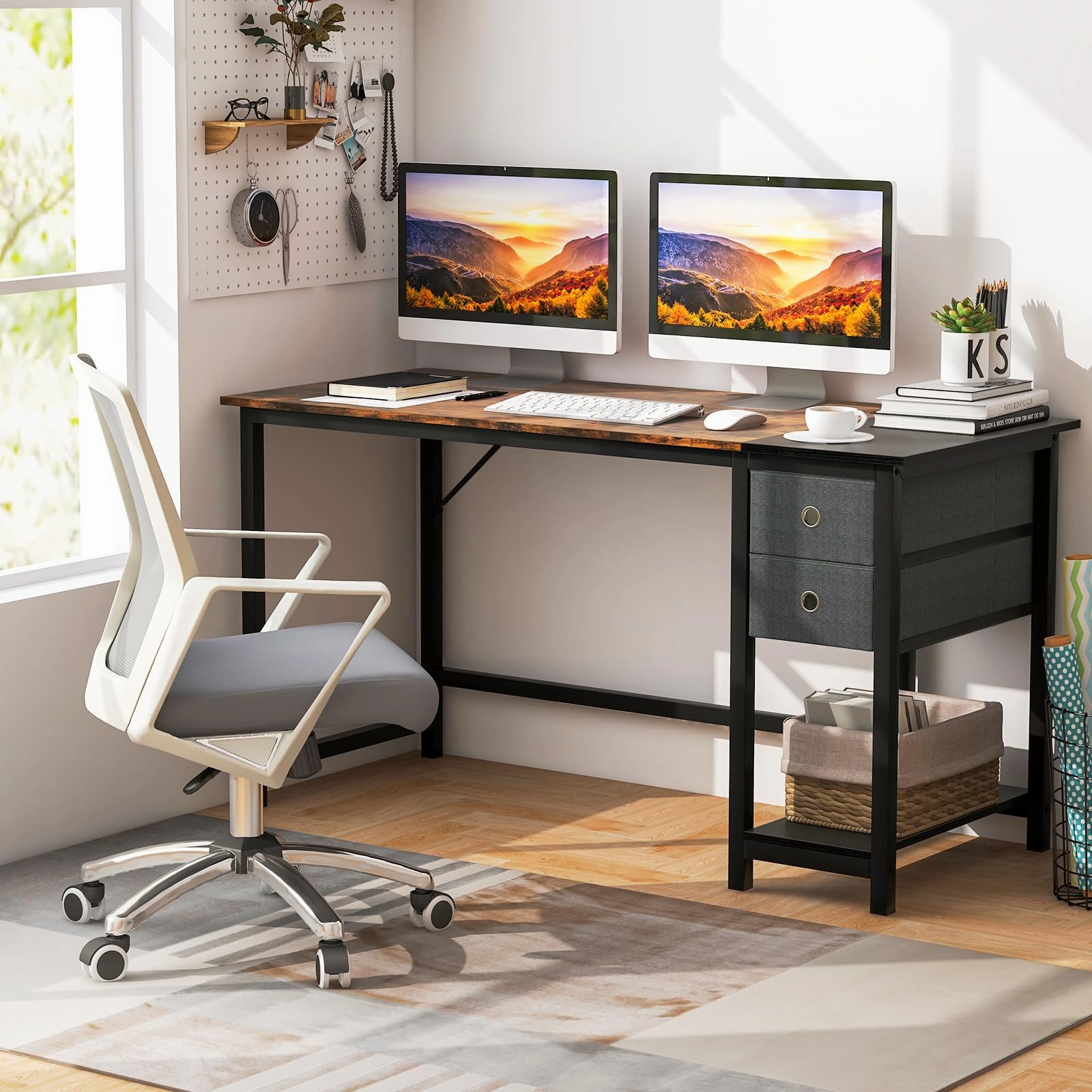 Giantex Computer Desk with Drawers
