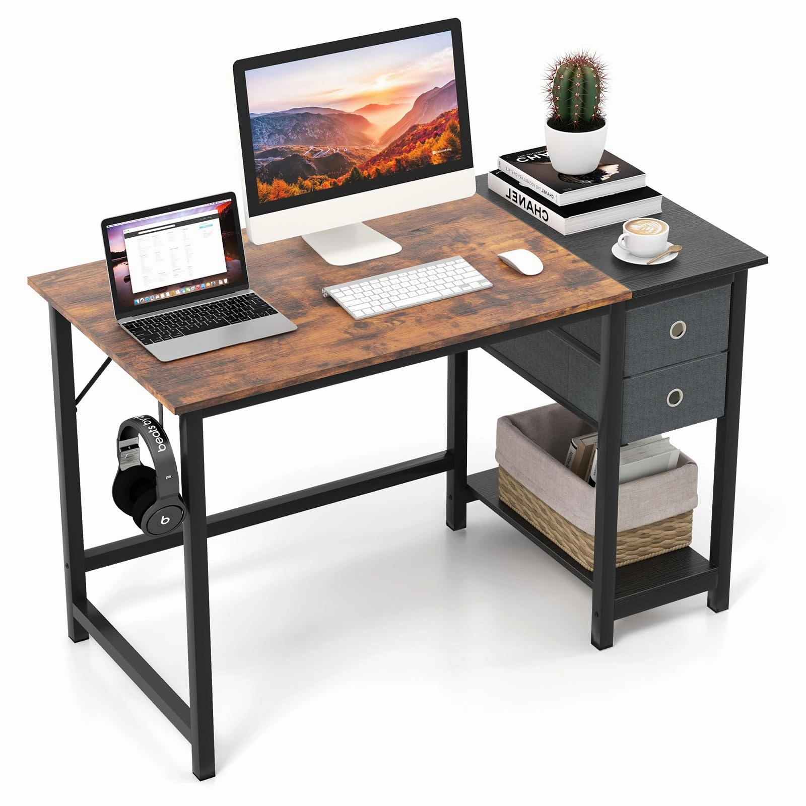 Giantex Computer Desk with Drawers