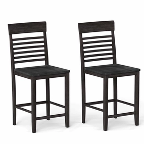 Giantex Counter Height Bar Stools Set of 2/4 kitchen towel, placemats