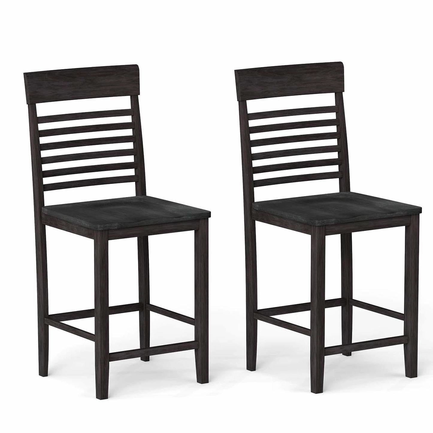 Giantex Counter Height Bar Stools Set of 2/4 kitchen towel, placemats