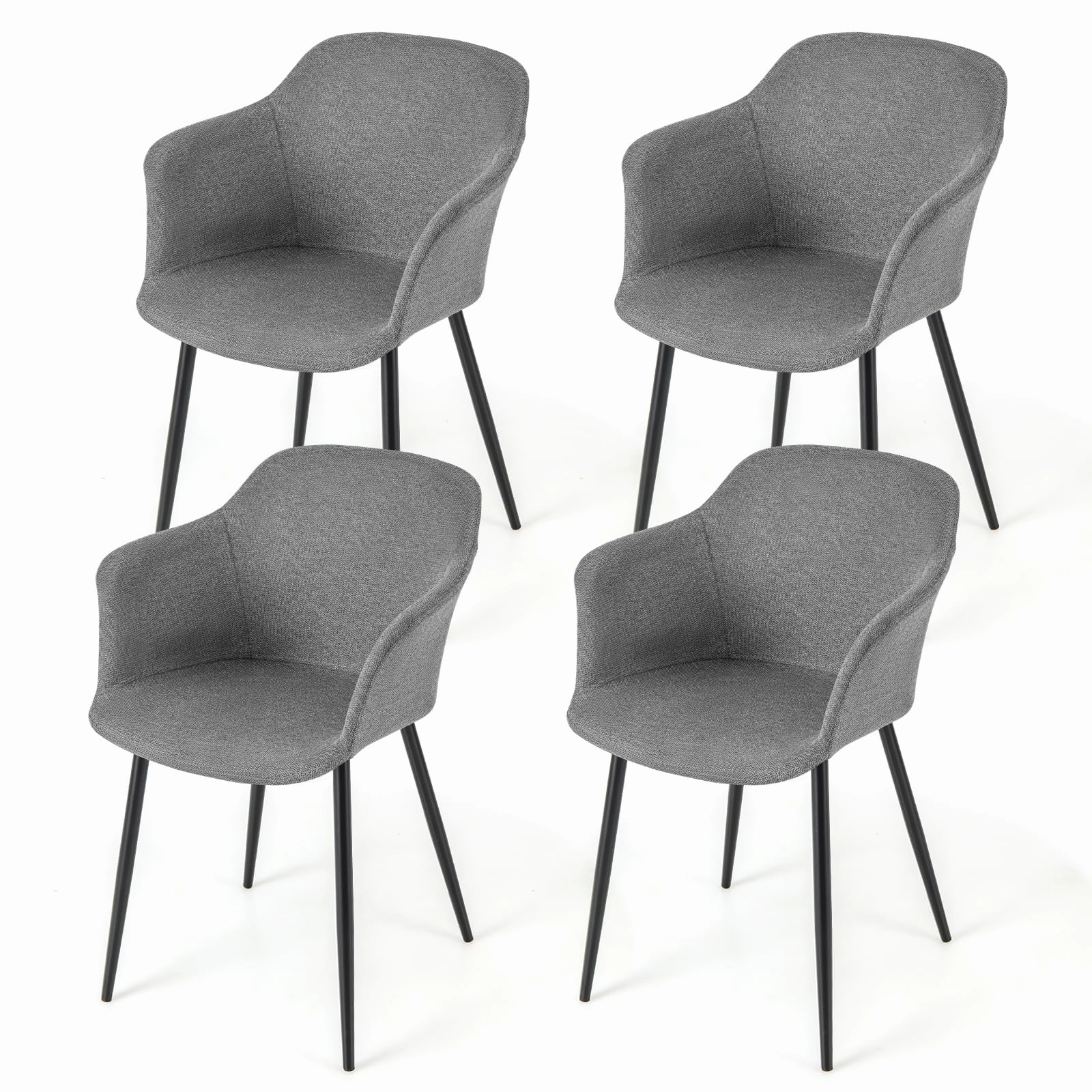 Giantex Dining Chairs Set kitchen towel, placemats