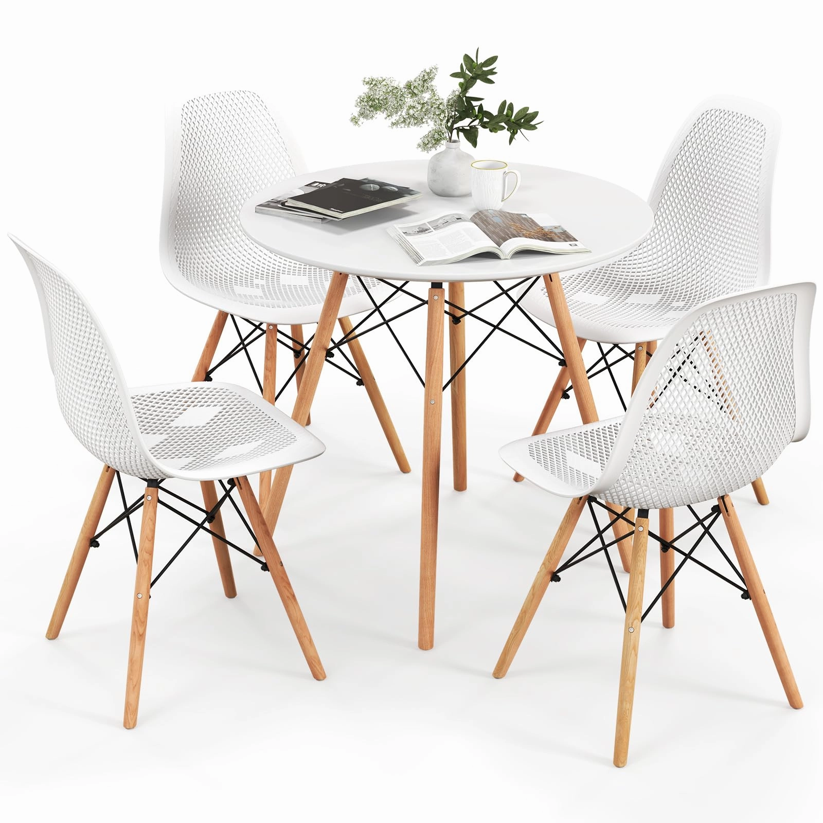 Giantex Dining Table Set for 2 or 4