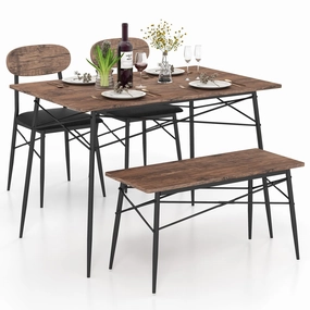 Giantex Dining Table Set for 4 kitchen towel, placemats