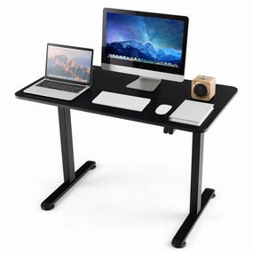 Giantex Electric Standing Desk 44 x 24 Inch, Height Adjustable Sit Stand Desk Desk patio decor, garden accessories