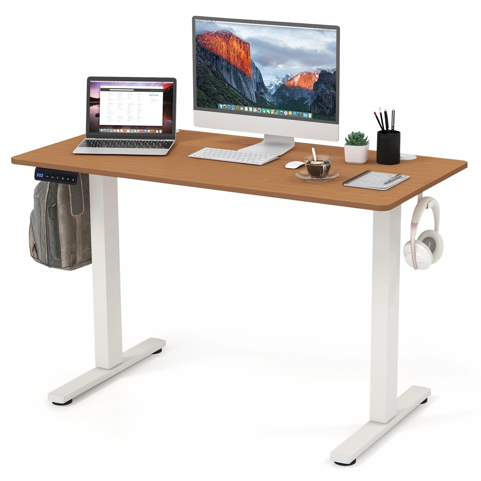 Giantex Electric Standing Desk, Height Adjustable Stand up Desk
