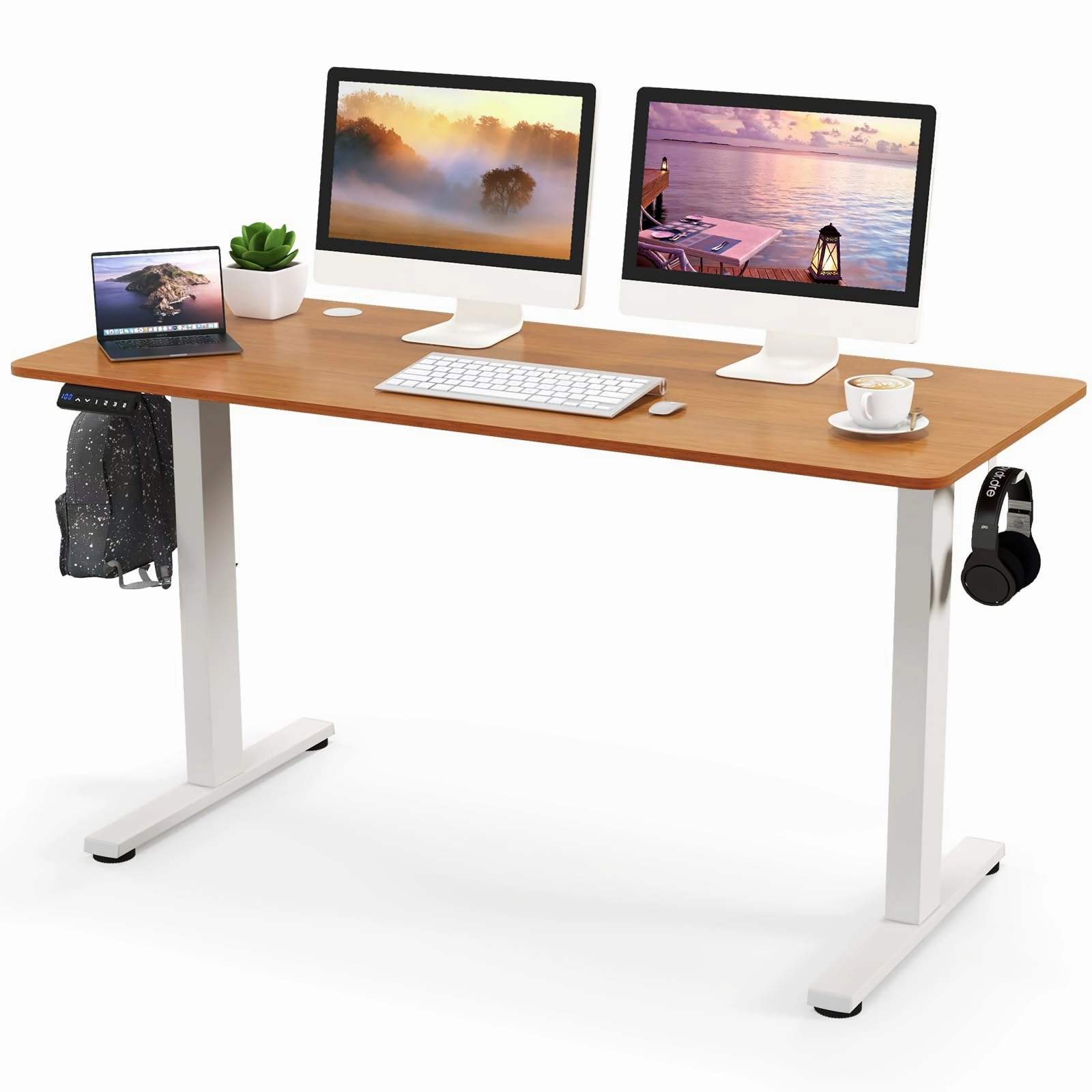 Giantex Electric Standing Desk, Height Adjustable Stand up Desk