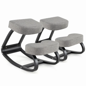 Giantex Ergonomic Kneeling Chair, Rocking Posture Chair with Padded Cushion office supplies, stationery