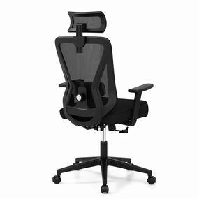 Giantex Ergonomic Mesh Office Chair, Height Adjustable Swivel Task Chair with Reclining Backrest, Adjustable Lumbar Support outdoor dining set, patio table