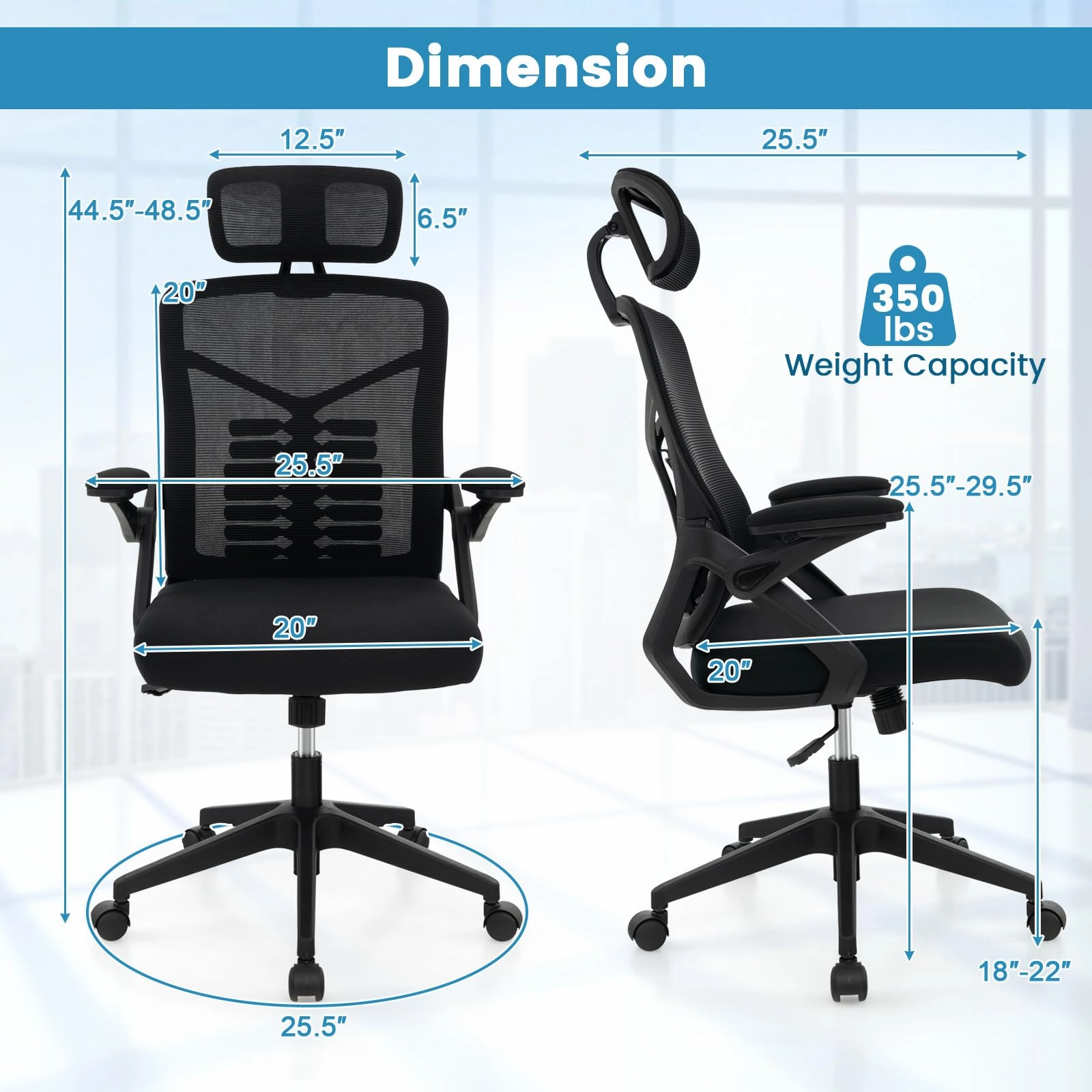 Giantex Ergonomic Mesh Office Chair