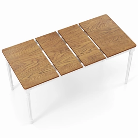 Giantex Extendable Dining Table for 4-8 People, Large Folding Kitchen Table with Rubber Wood Legs, 220 Lbs Capacity kitchen towel, placemats