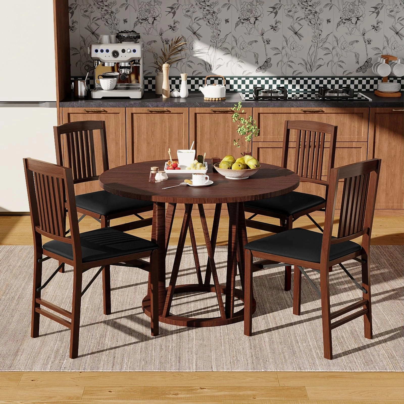 Giantex Folding Dining Chairs Set
