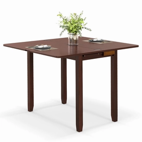 Giantex Folding Dining Table for 4 kitchen towel, placemats