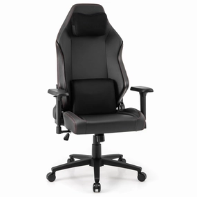 Giantex Gaming Chair Video Game Chair with Magnetic Headrest & Lumbar Support sectional sofa, corner couch