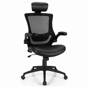 Giantex High Back Office Chair w/Flip up Armrest office supplies, stationery