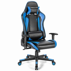 Giantex Home Office Chair PU Leather Desk Chair wine glasses, drinking glass