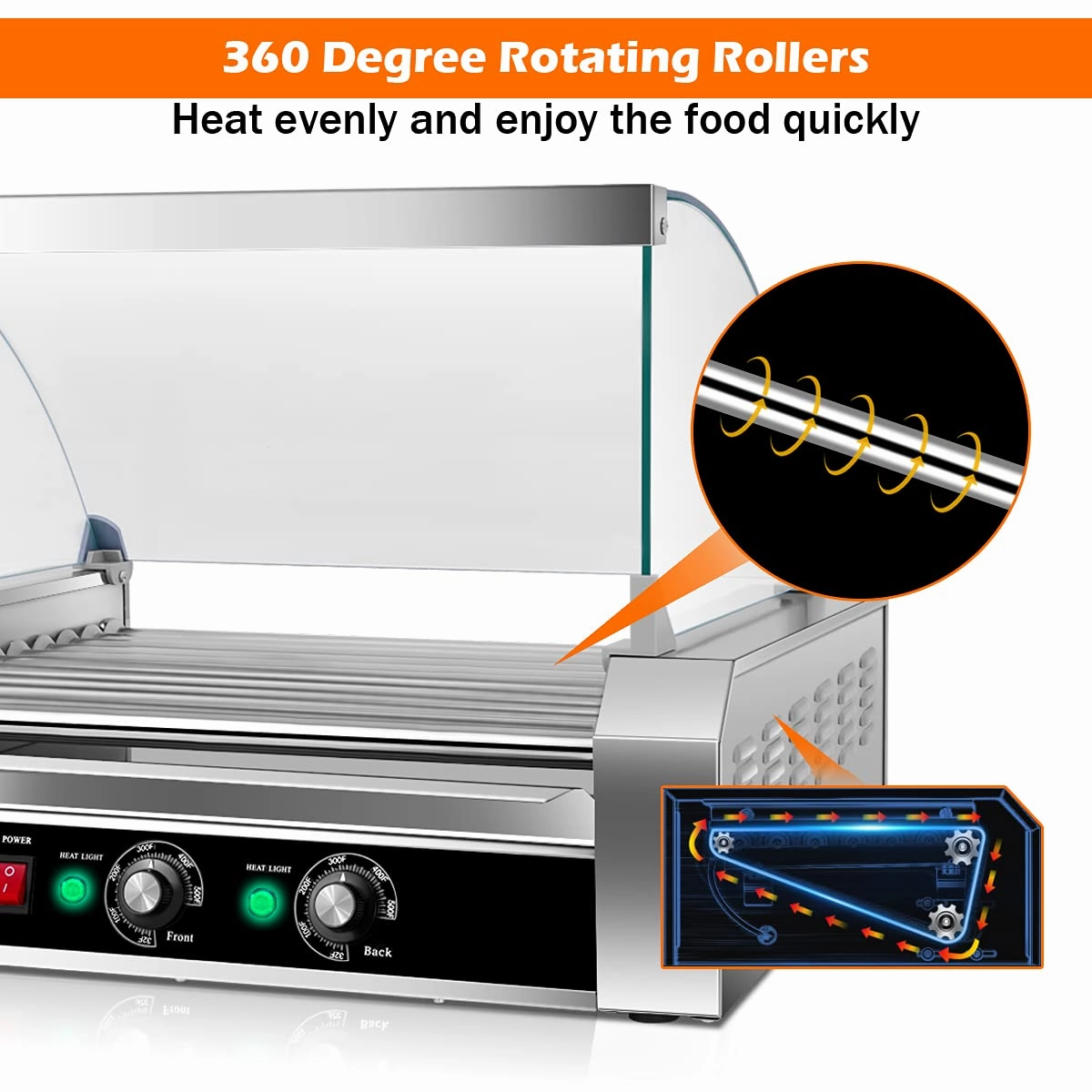 Giantex Hot Dog Roller Machine