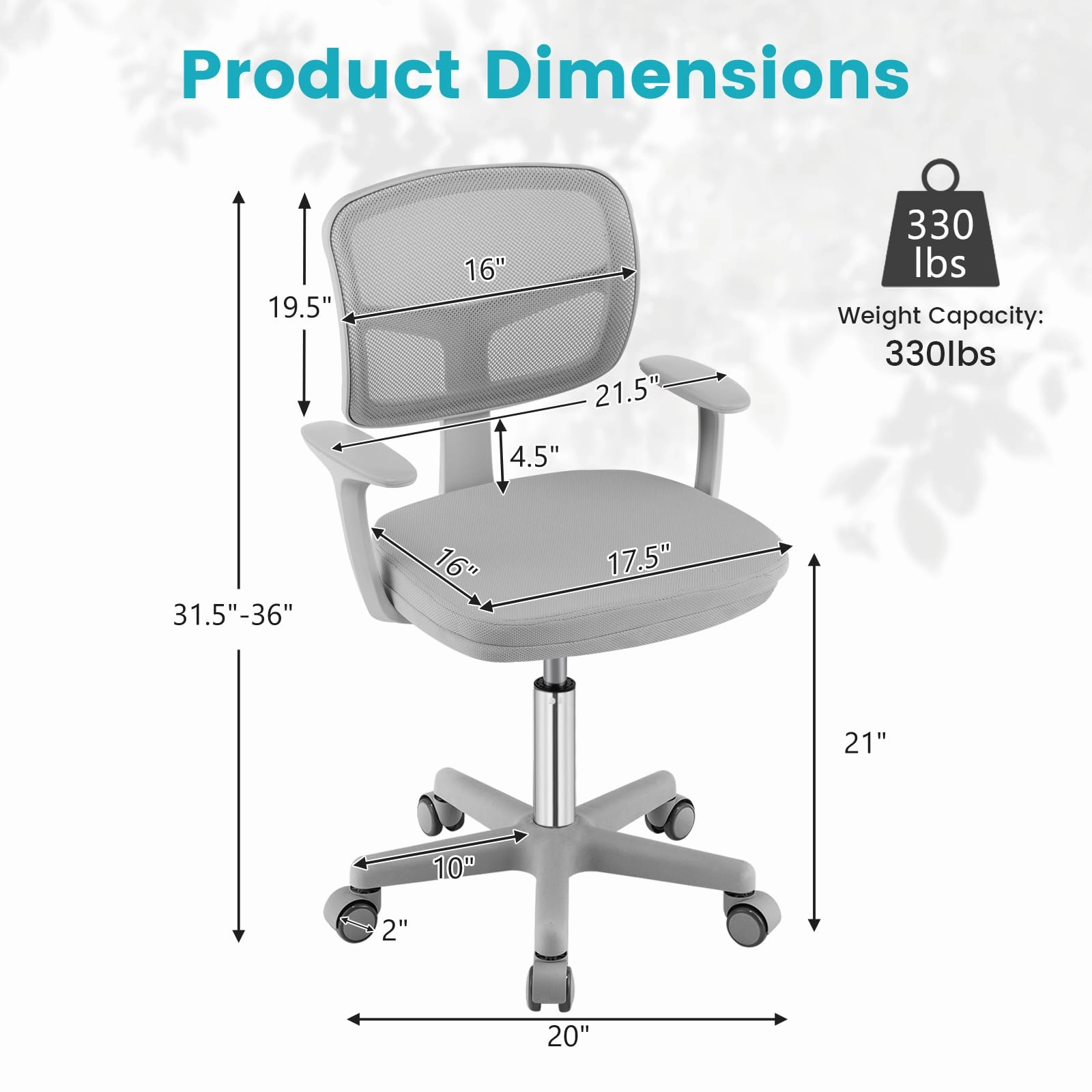 Giantex Kids Desk Chair